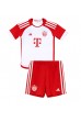 Fotbalové Dres Bayern Munich Harry Kane #9 Dětské Domácí Oblečení 2023-24 Krátký Rukáv (+ trenýrky)